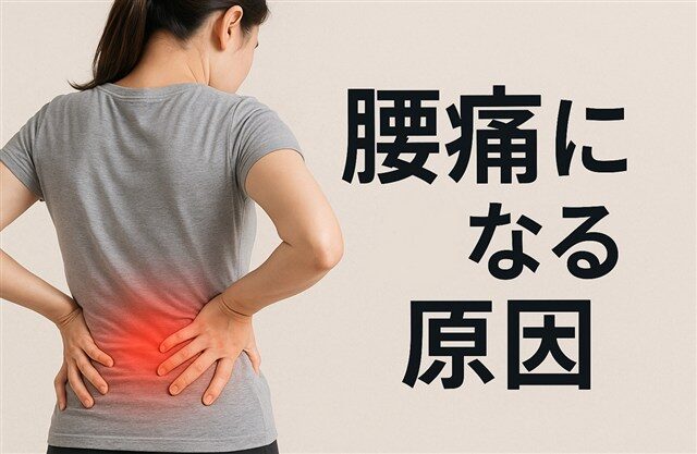 腰痛になる原因