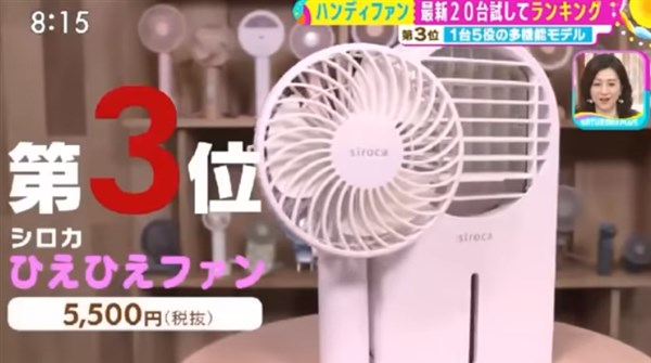 シロカ ひえひえファン