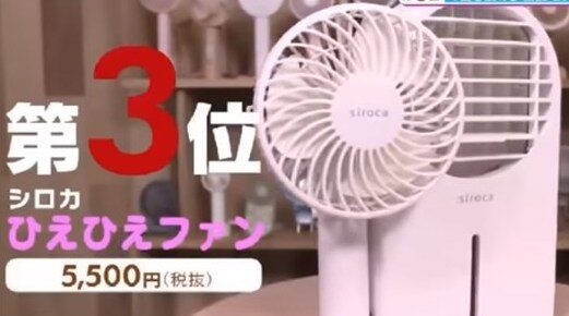 シロカ ひえひえファン