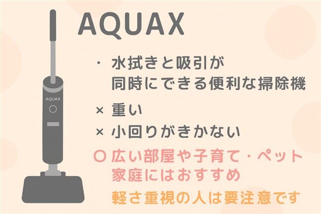 アクアエックスの魅力とメリット・デメリット