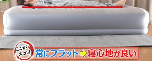 INTEXの電動エアーベッド