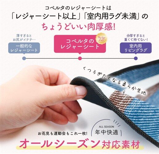 コペルタ 厚手レジャーシート
