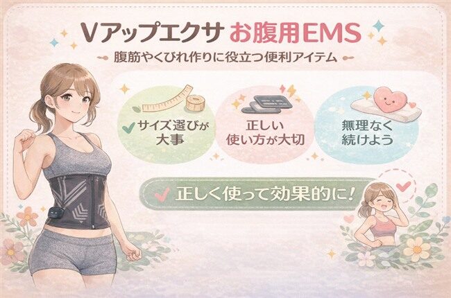 vアップエクサのポイント