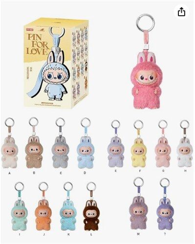 ポップマート ザ モンスターズ (ラブブ) ピン フォー ラブ シリーズ