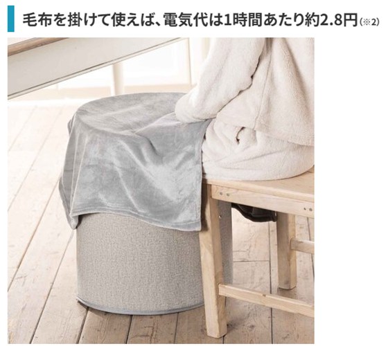 巻くこたつ 電気代