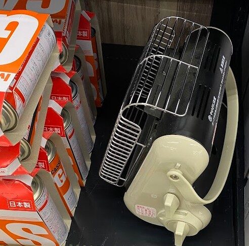 カセットガス式ポーターブルヒーター