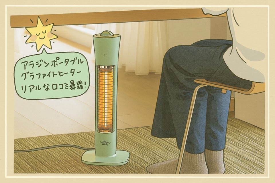 アラジン ポータブルグラファイトヒーター