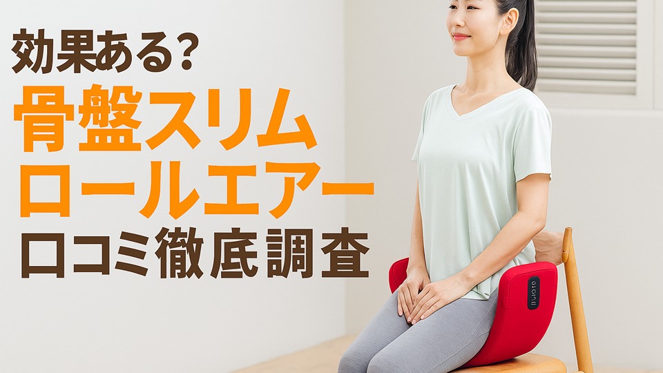 【効果ある？】骨盤スリムロールエアーの口コミ徹底調査