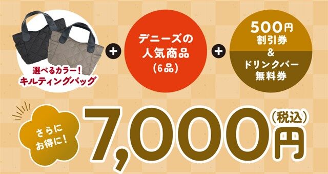 7000円福袋の内容