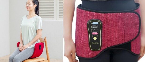 骨盤スリムロールエアーと骨盤エアーリセットベルト