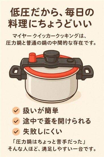 マイヤー クイッカークッキングの魅力まとめ