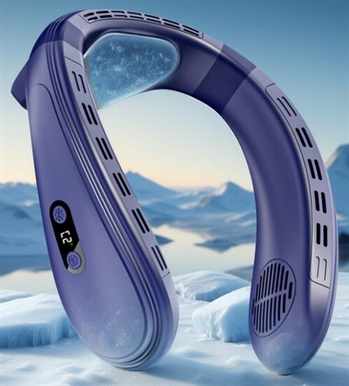 Asminlee 首掛け扇風機 ネッククーラー 6000mAh大容量