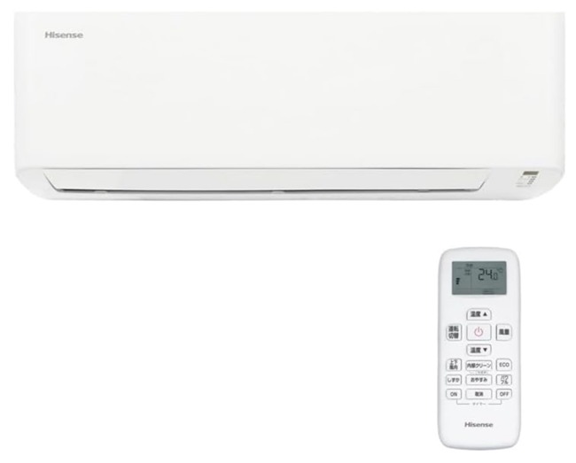 Hisense エアコン 6畳 HA-J22H-W