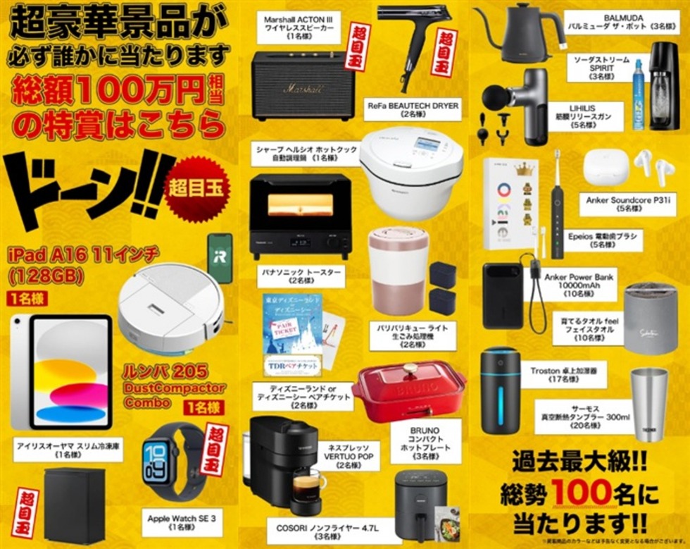 2027年懸賞付き福袋